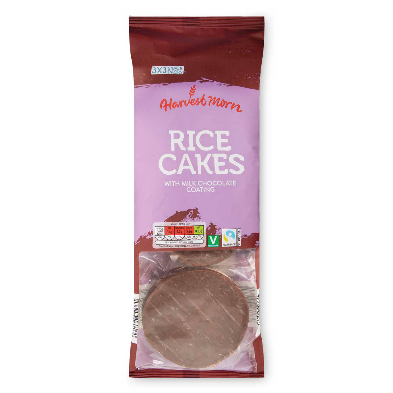 Milk Chocolate Coated Rice Cakes | ALDI IE
